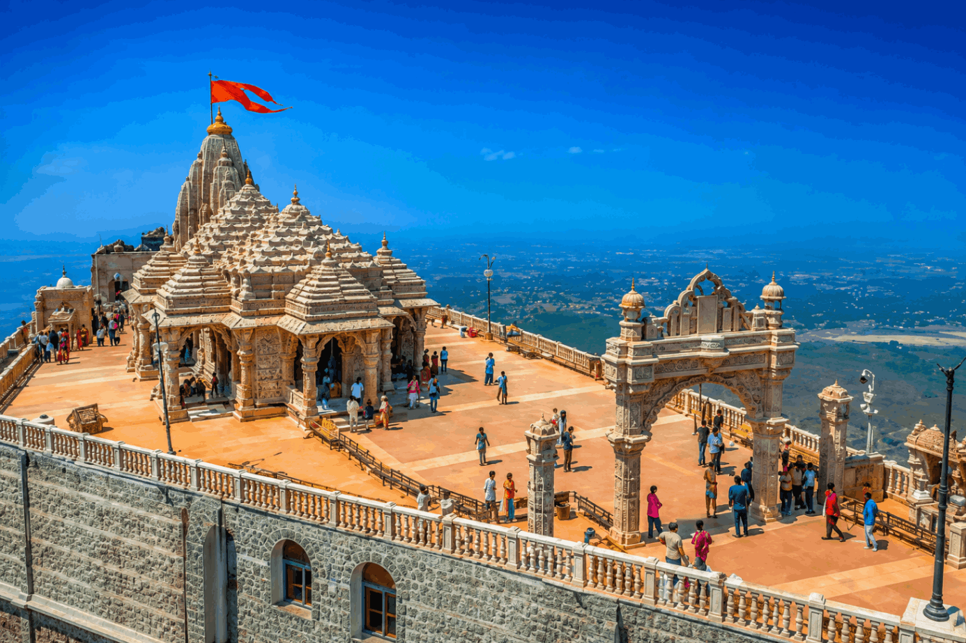 Pavagadh hilltop temple